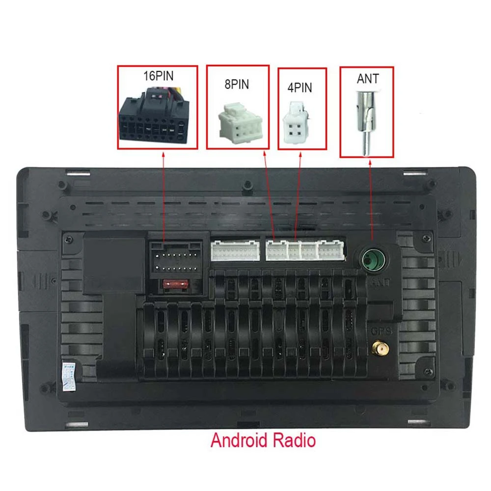 16-контактный жгут проводов аудиосистемы автомобиля, шнур питания аудиосистемы с коробкой Canbus для Cruze AVEO 2009 Изображение 3