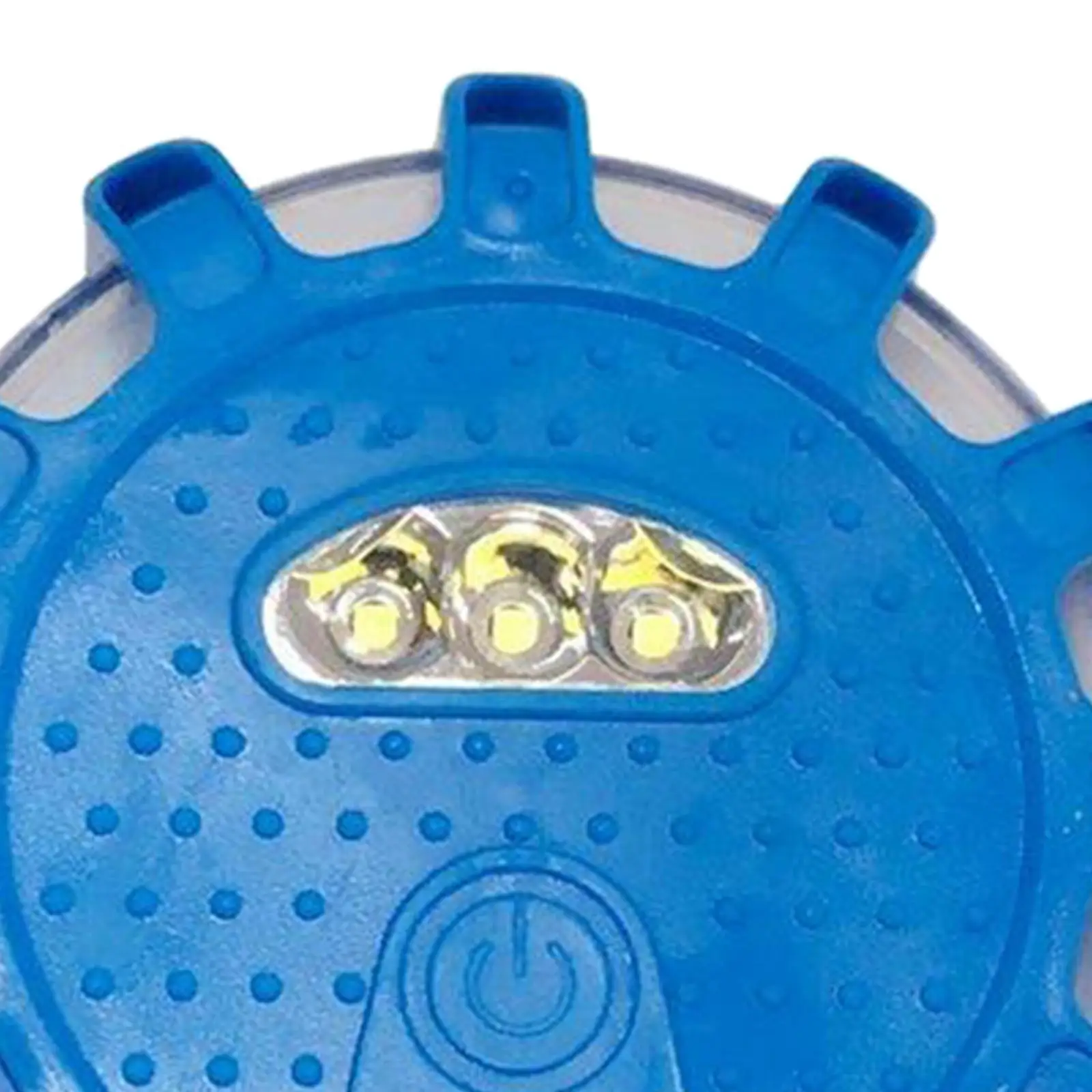 3x Маячок со светодиодными дисками на обочине автомобиля безопасности, аварийная промышленная мигающая сигнальная лампа с основанием и дизайном крючка Изображение 0
