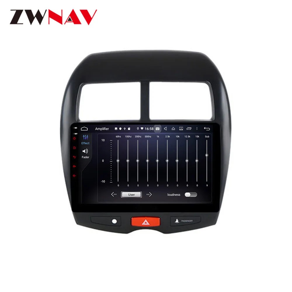Android 10 4 + 64G PX6 DSP Carplay Радио Автомобильный DVD-Плеер GPS навигация Для Mitsubishi ASX 2011 2012 2013 2015 Головное Устройство Мультимедиа Изображение 2