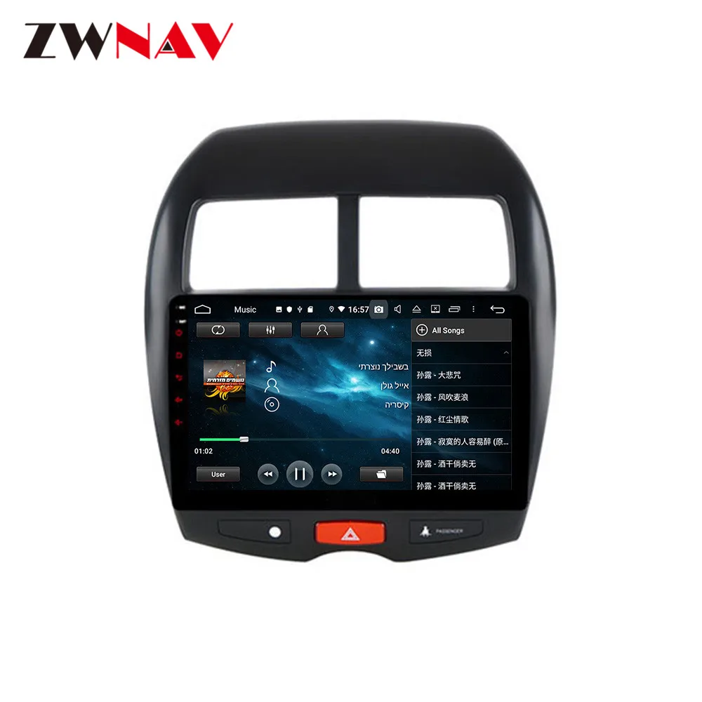 Android 10 4 + 64G PX6 DSP Carplay Радио Автомобильный DVD-Плеер GPS навигация Для Mitsubishi ASX 2011 2012 2013 2015 Головное Устройство Мультимедиа Изображение 3