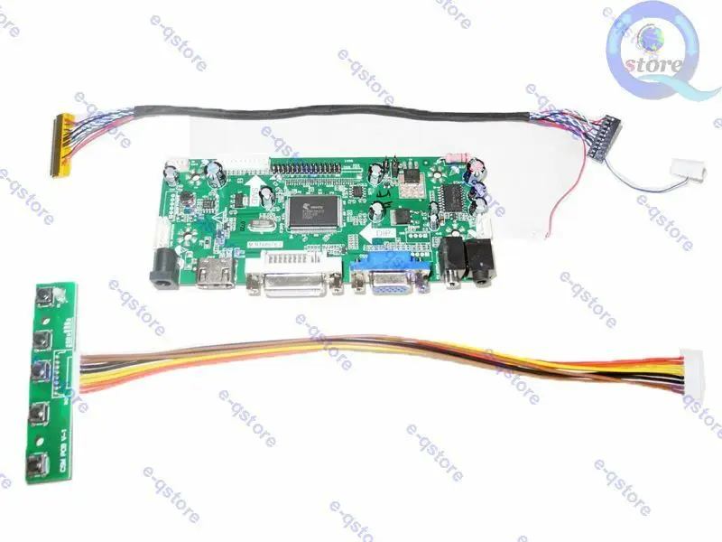 e-qstore: Подключите панель LQ121S1LG75 800X600 к Монитору Raspberry Pi-Плата контроллера Драйвера Lvds Diy Monitor Kit HDMI-совместимый VGA Изображение 0