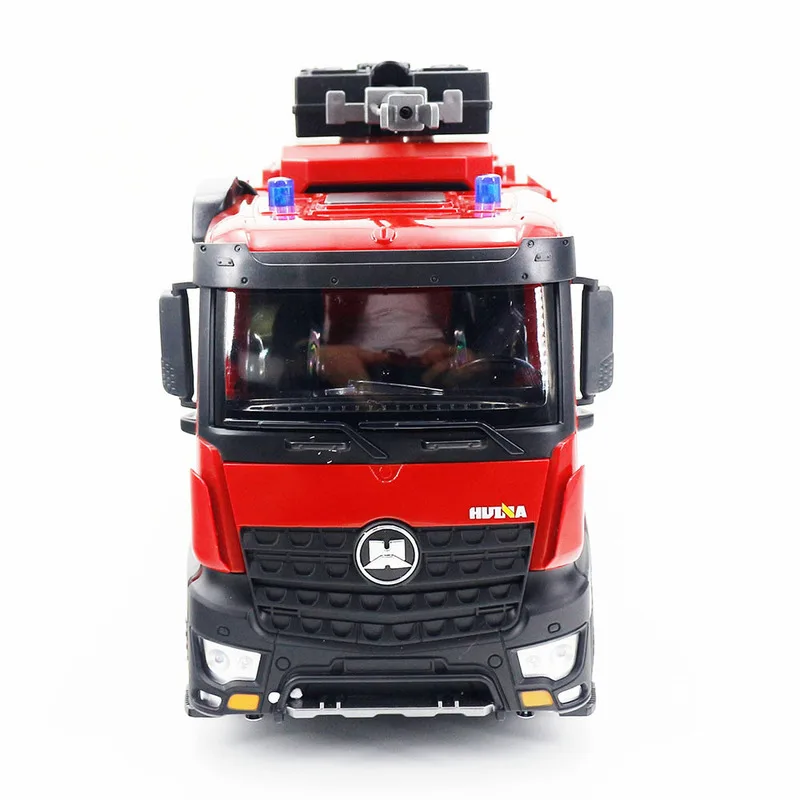 Huina 1562 Пожарная машина Инженерный автомобиль Пожарная машина Имитация электромобиля с дистанционным управлением Распыление воды Детские игрушки в подарок Изображение 2