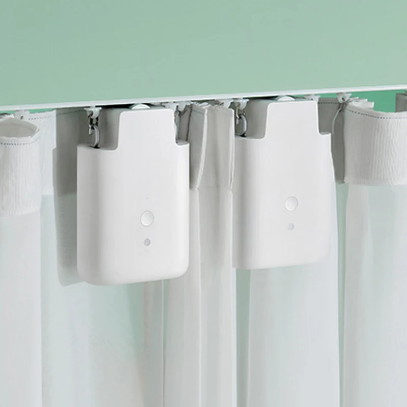 Xiaomi Mijia Smart Curtain Companion Для Подвешивания И использования Для U-/ I-Образной Дорожки Римского Шеста С Электрическим Пультом Дистанционного Управления Нужен Сетчатый Шлюз BT Изображение 1