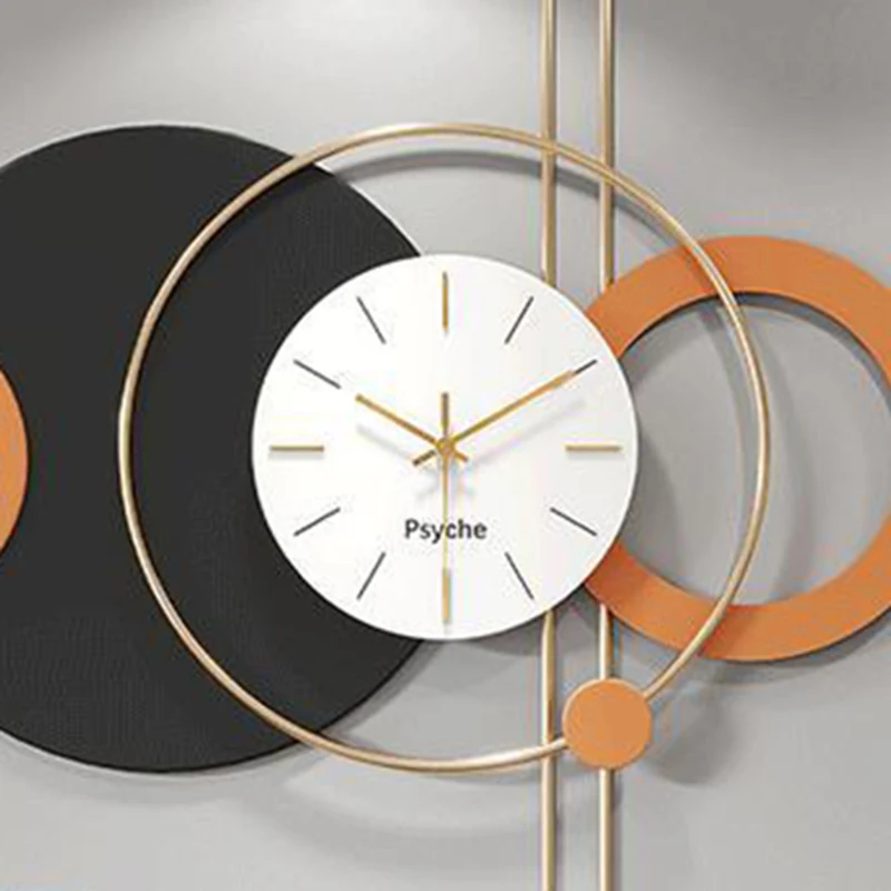 Бесшумные кухонные цифровые настенные часы Home Decor Роскошные Стильные большие настенные часы современного дизайна Необычный Reloj Pared Home Decor XY50WC Изображение 4