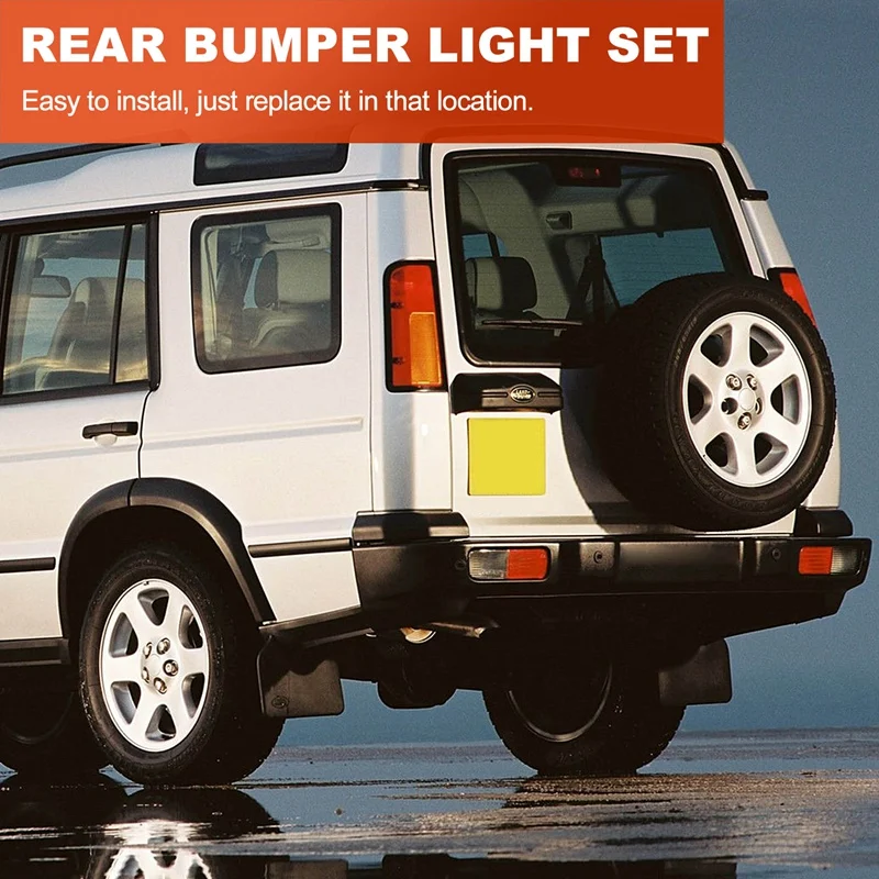 Для Land Rover Discovery 2 2002-2004 Отражатель заднего бампера, противотуманный фонарь заднего хода XFB000720 XFB000730 Изображение 3