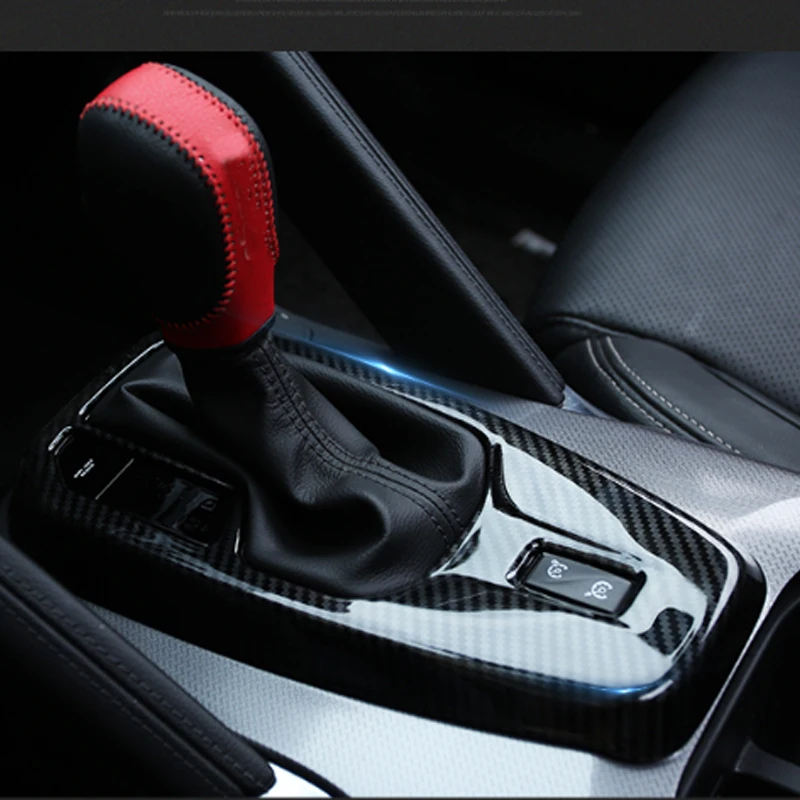 Для Renault Koleos 2017 2018 Матовый ABS, Хром, углеродное волокно, цветной пластик, Внутренняя отделка коробки передач с левосторонним приводом Изображение 4