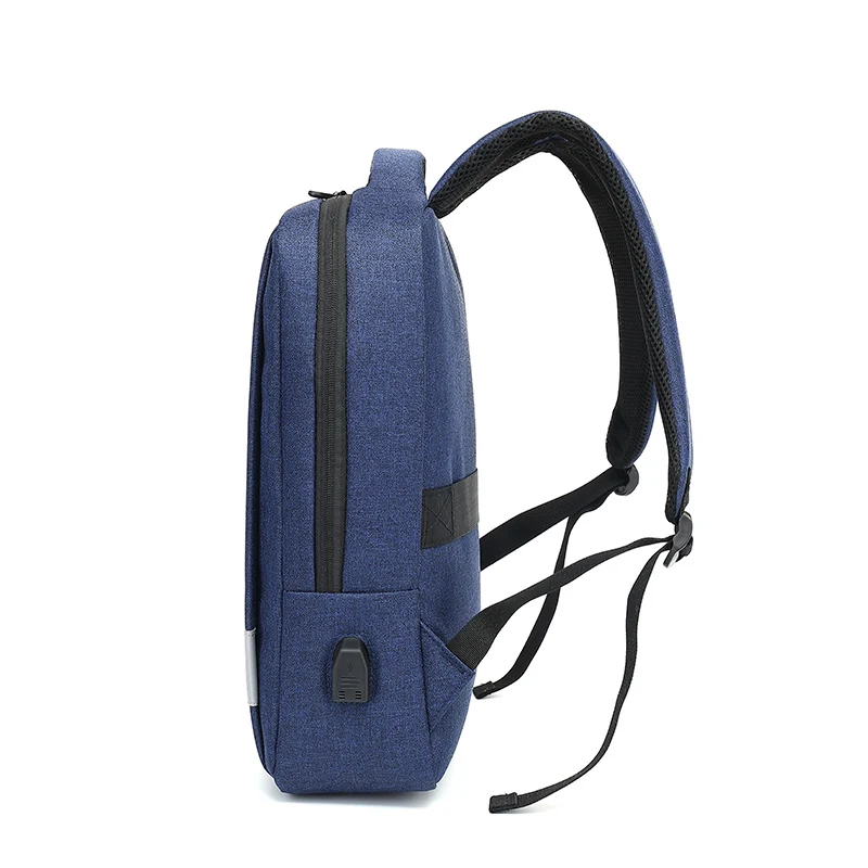 Женский Мужской Оксфордский деловой рюкзак, 16-дюймовая сумка для ноутбука, Сумки для школьных учебников, Водонепроницаемые дорожные рюкзаки с USB-зарядкой Изображение 1