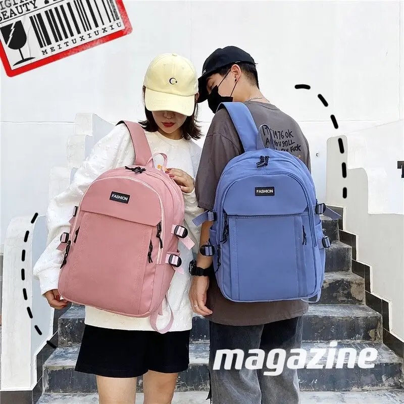 Женский рюкзак Xiaomi большой емкости, трендовая школьная сумка для старшеклассников, студенческая сумка для кампуса, рюкзак для путешествий на открытом воздухе Изображение 2