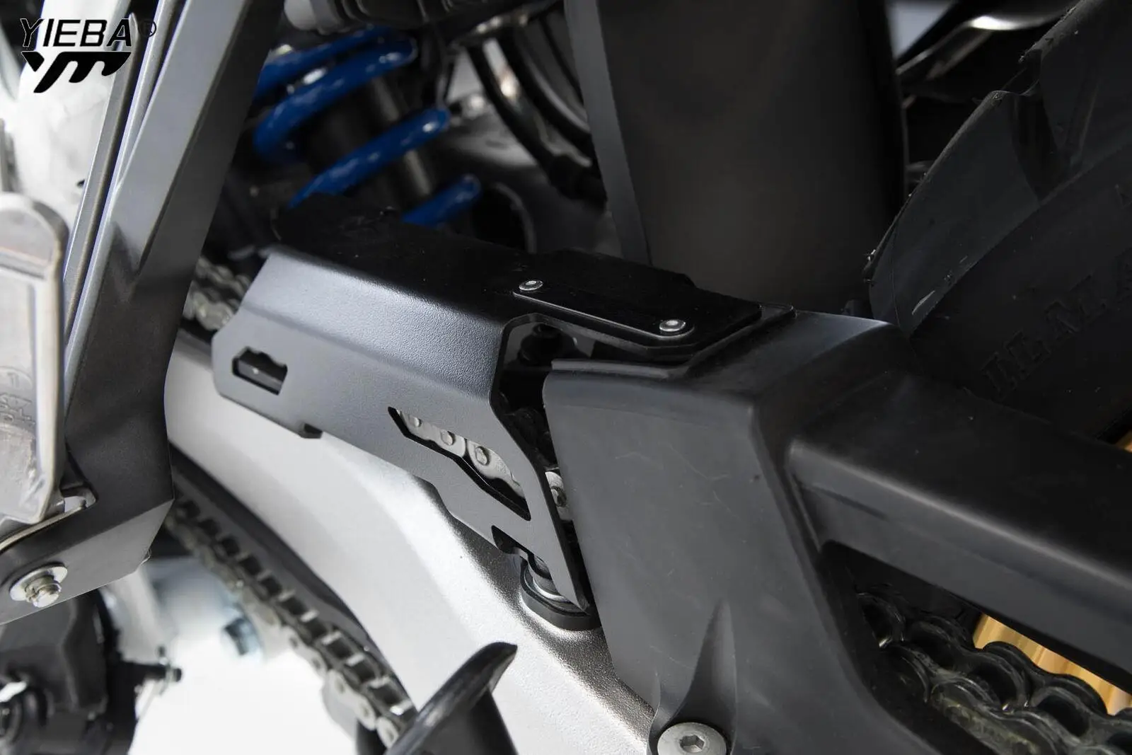 Защитная Крышка Цепи Мотоцикла Защитный Удлинитель Алюминиевый Для Honda CRF1000L Africa Twin CRF 1000 L CRF 1000L 2015 2016 2017 Изображение 5