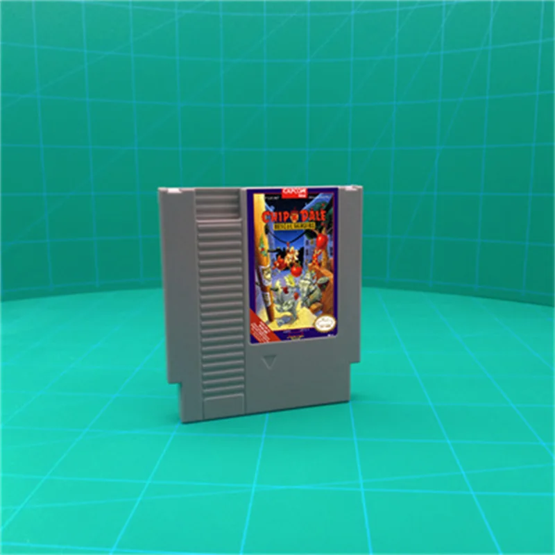 игровой картридж Chip'n Dale Rescue Rangers на 1 или 2 72 контакта подходит для 8-битной игровой консоли NES Изображение 0