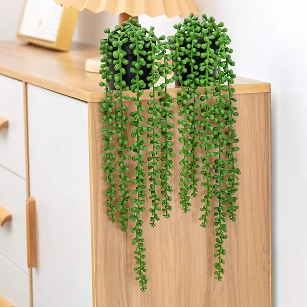 Искусственное подвесное декоративное растение Бонсай, имитирующее Искусственный цветок, без обрезки Изображение 5