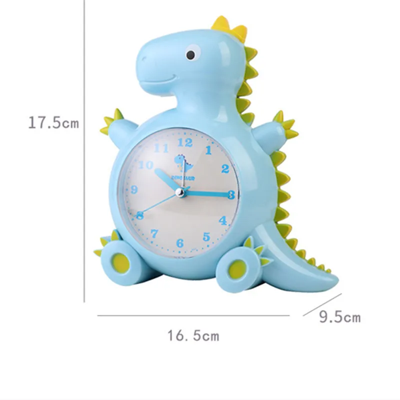Новый будильник с динозавром, Детский Светодиодный цифровой настольный Декор, Подарки для домашнего Офиса, Поделки, Украшение для людей, подарки Изображение 4