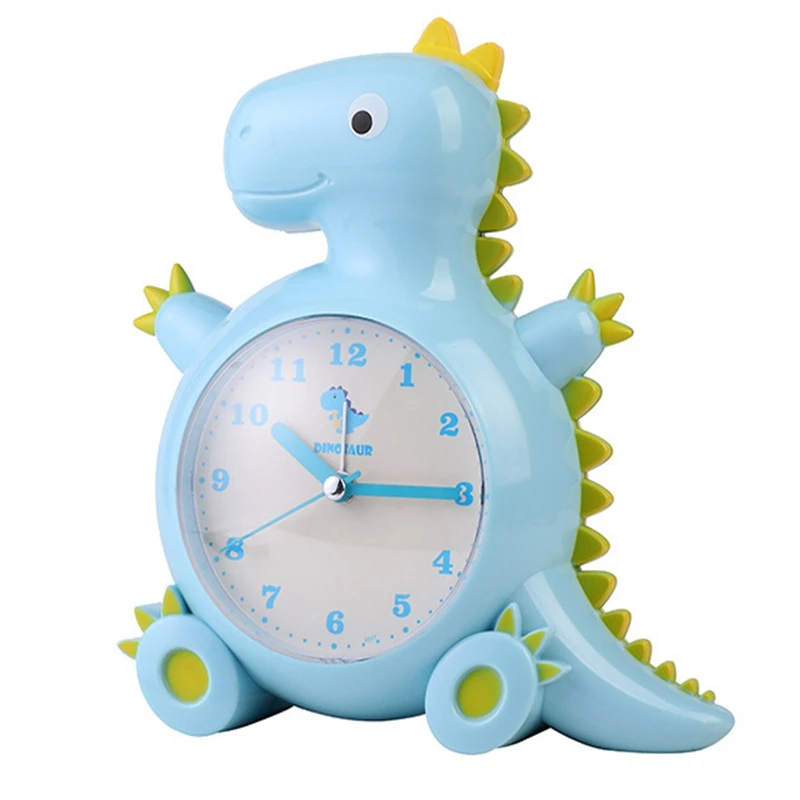 Новый будильник с динозавром, Детский Светодиодный цифровой настольный Декор, Подарки для домашнего Офиса, Поделки, Украшение для людей, подарки Изображение 5