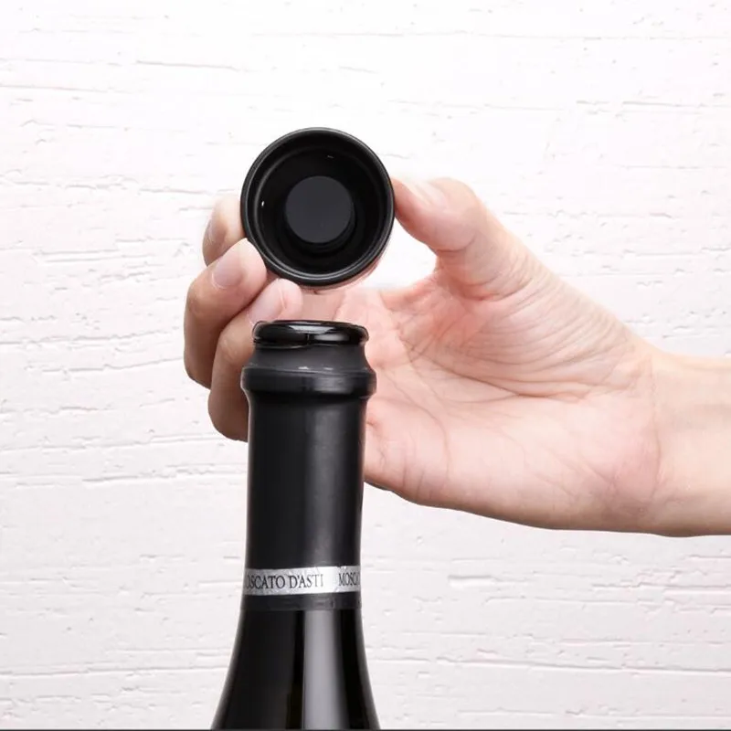 Пробка для шампанского для игристого вина Youpin Circle Joy Мини-винная пробка с поворотным замком, силикон для эффективного сохранения в вакууме Изображение 5