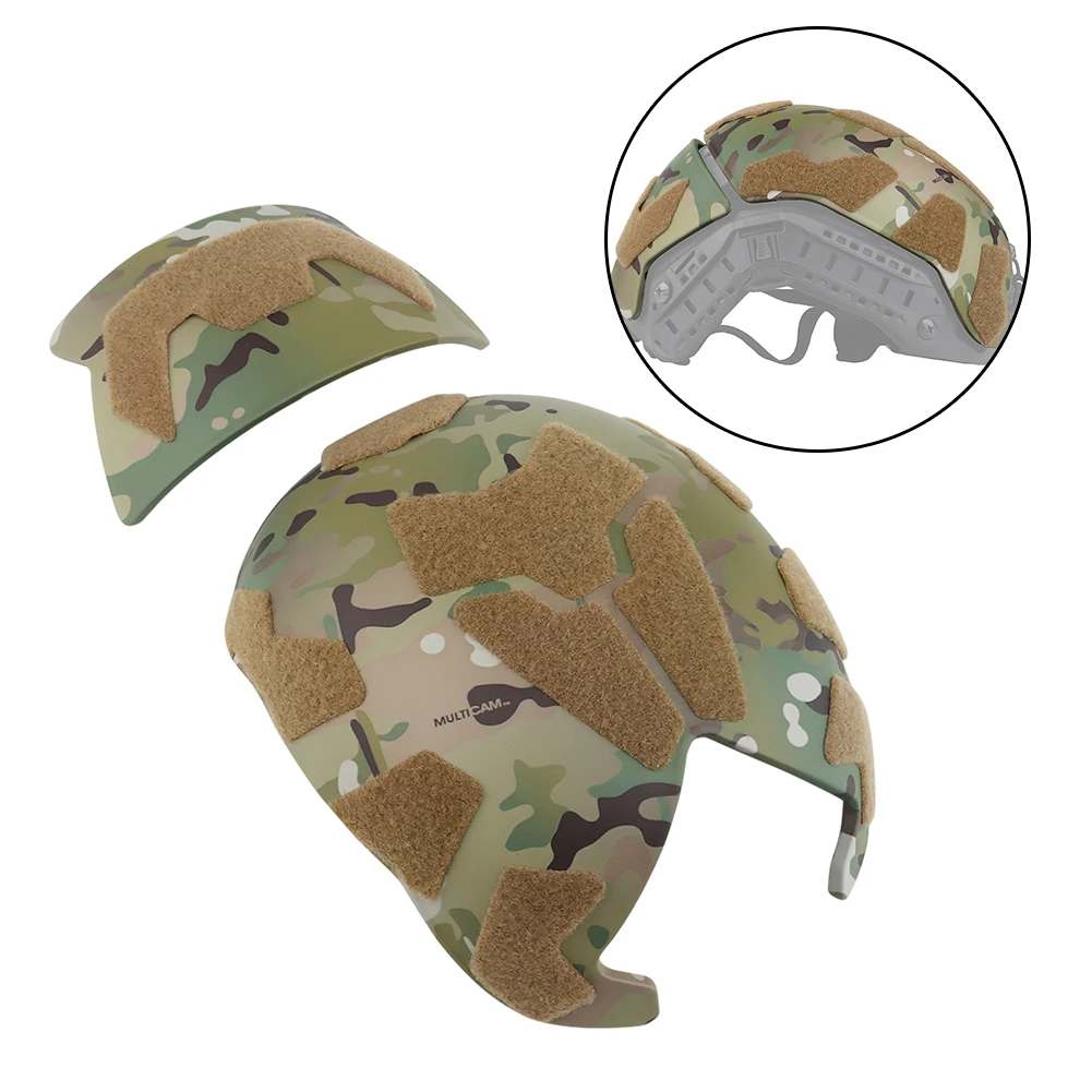 Щит тактического шлема, защита шлема, Утолщенная легкая защитная пластина для военных стрелковых принадлежностей, Тактическое снаряжение Изображение 2